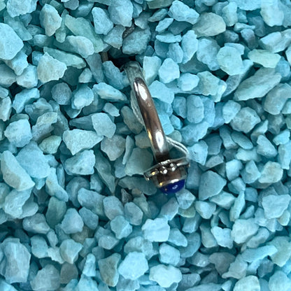 Lapis Lazuli Cabochon Ring