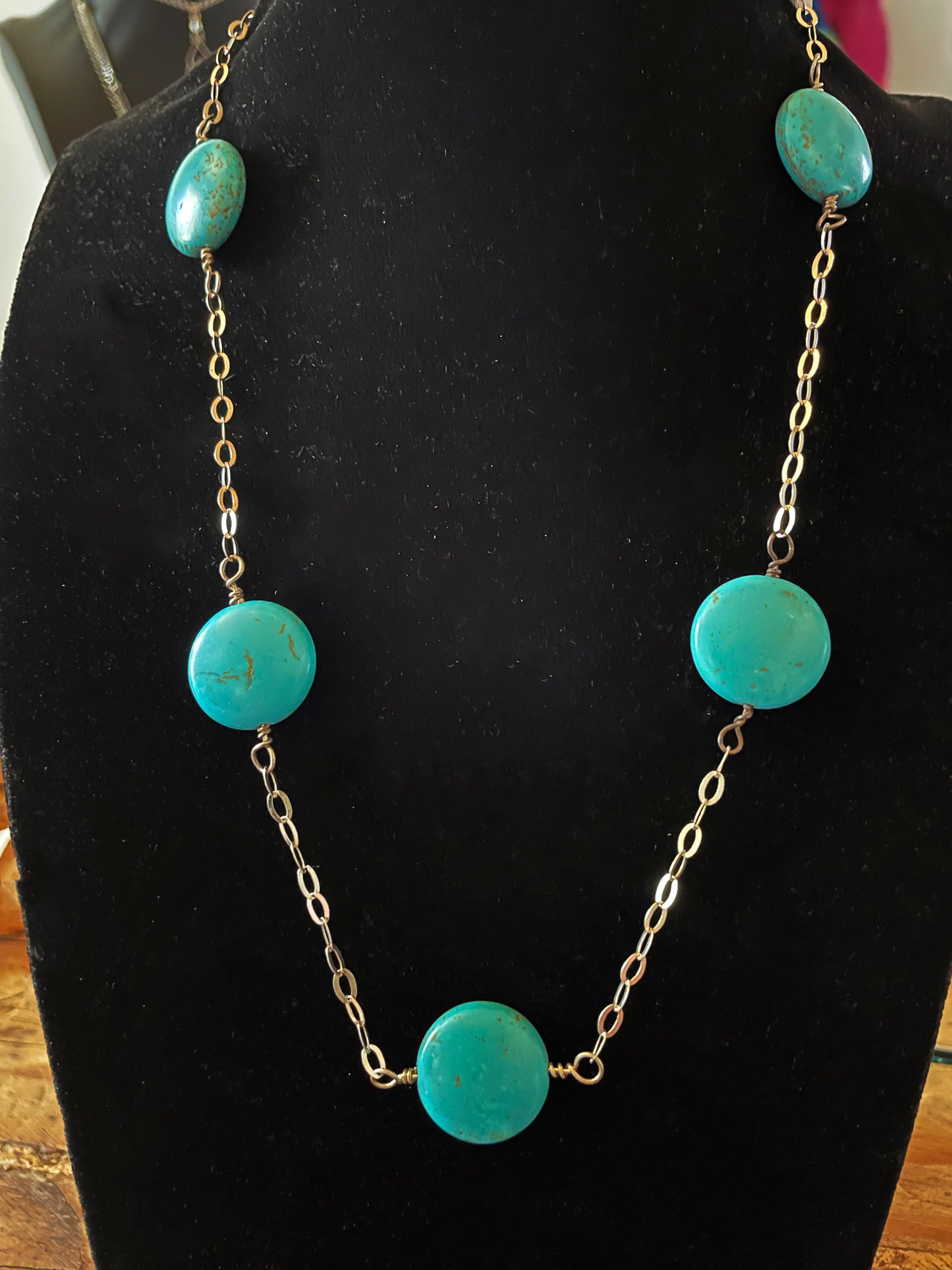 Matinee Turquoise Necklace