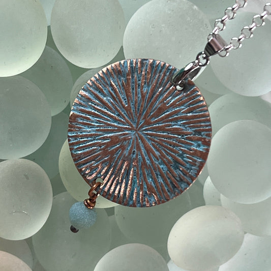 Amazonite Medallion Necklace